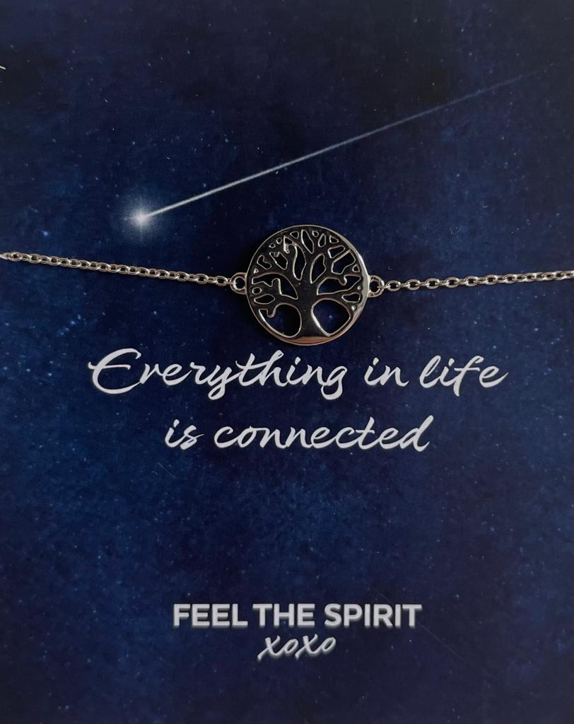 Armband Levensboom Zilver XB006S-1