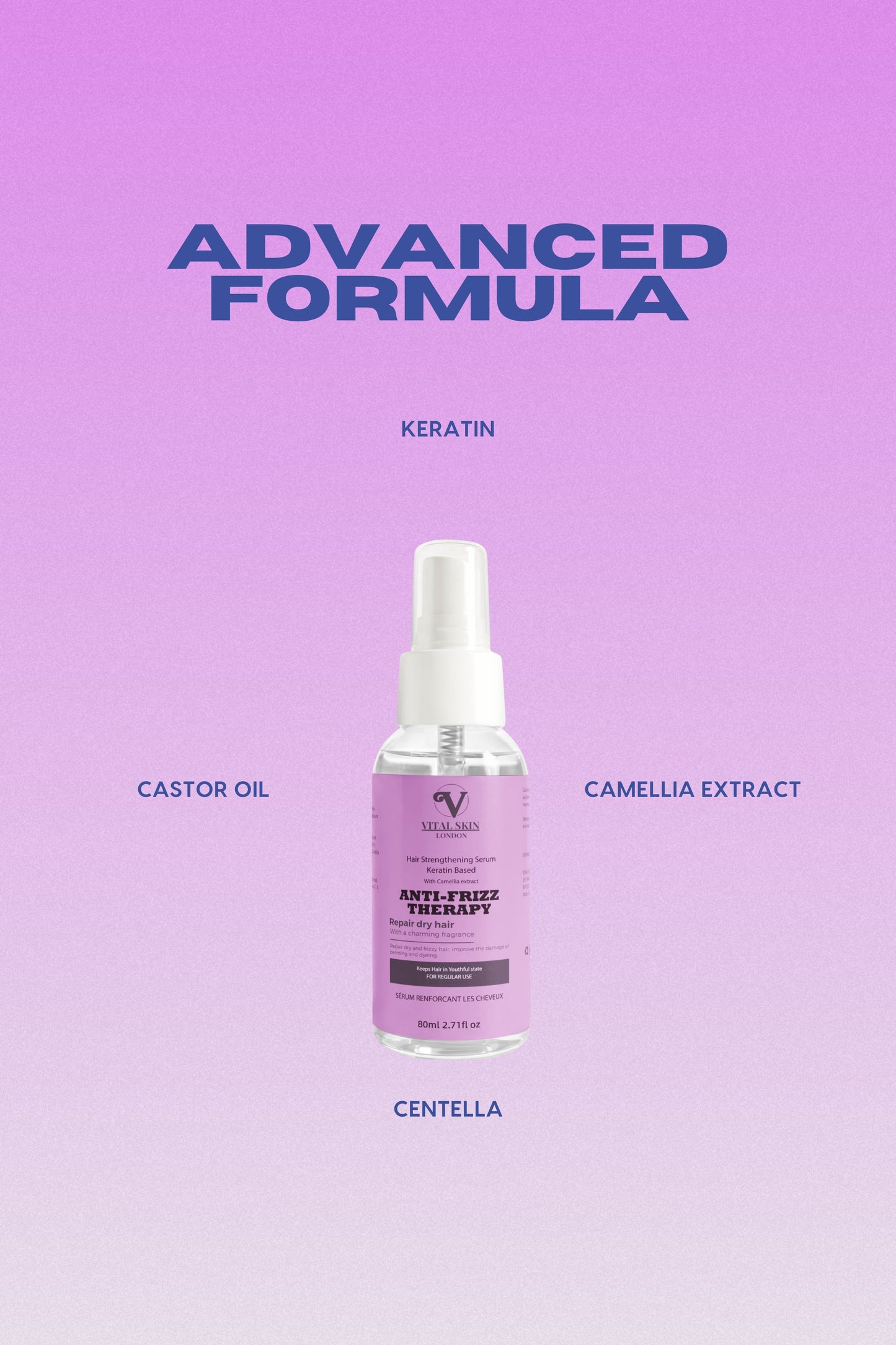 Hair Strengthening Serum (spray) With Keratin & Camellia extract-3