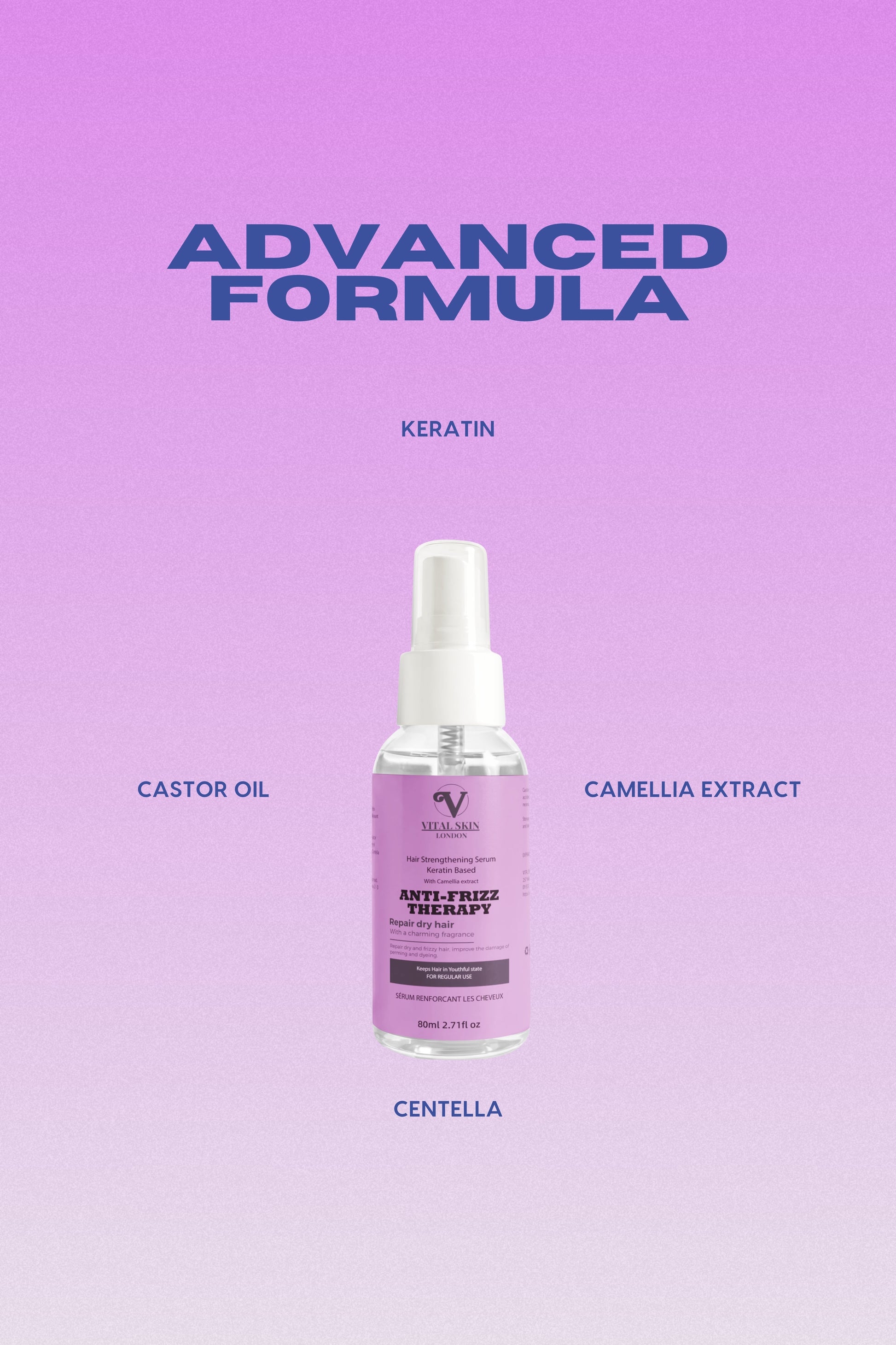 Hair Strengthening Serum (spray) With Keratin & Camellia extract-3