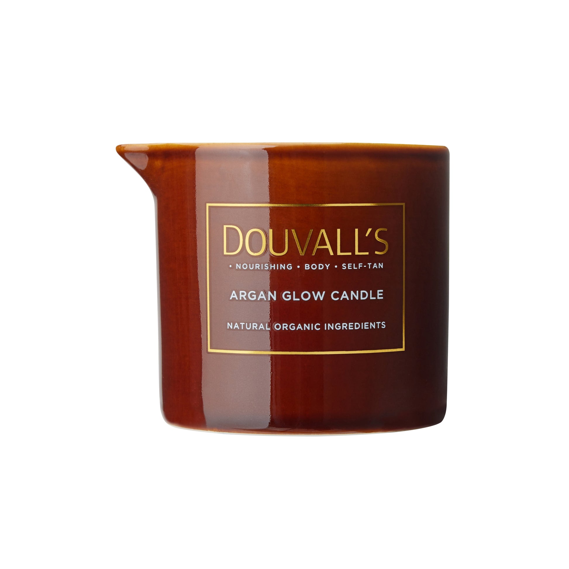 Argan Glow Candle | Hydrating Self Tanning Body Treatment 180g-1