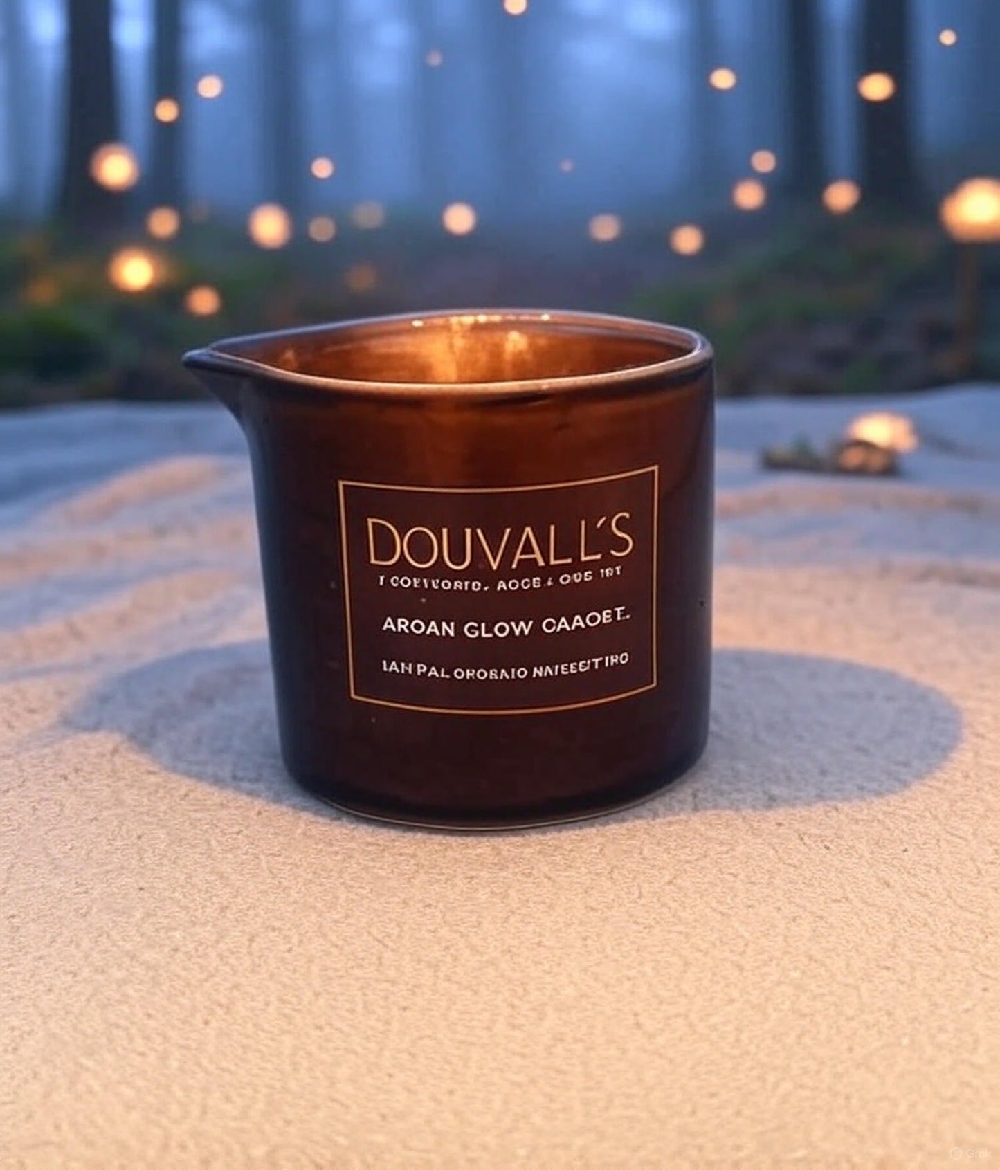 Argan Glow Candle | Hydrating Self Tanning Body Treatment 180g-3