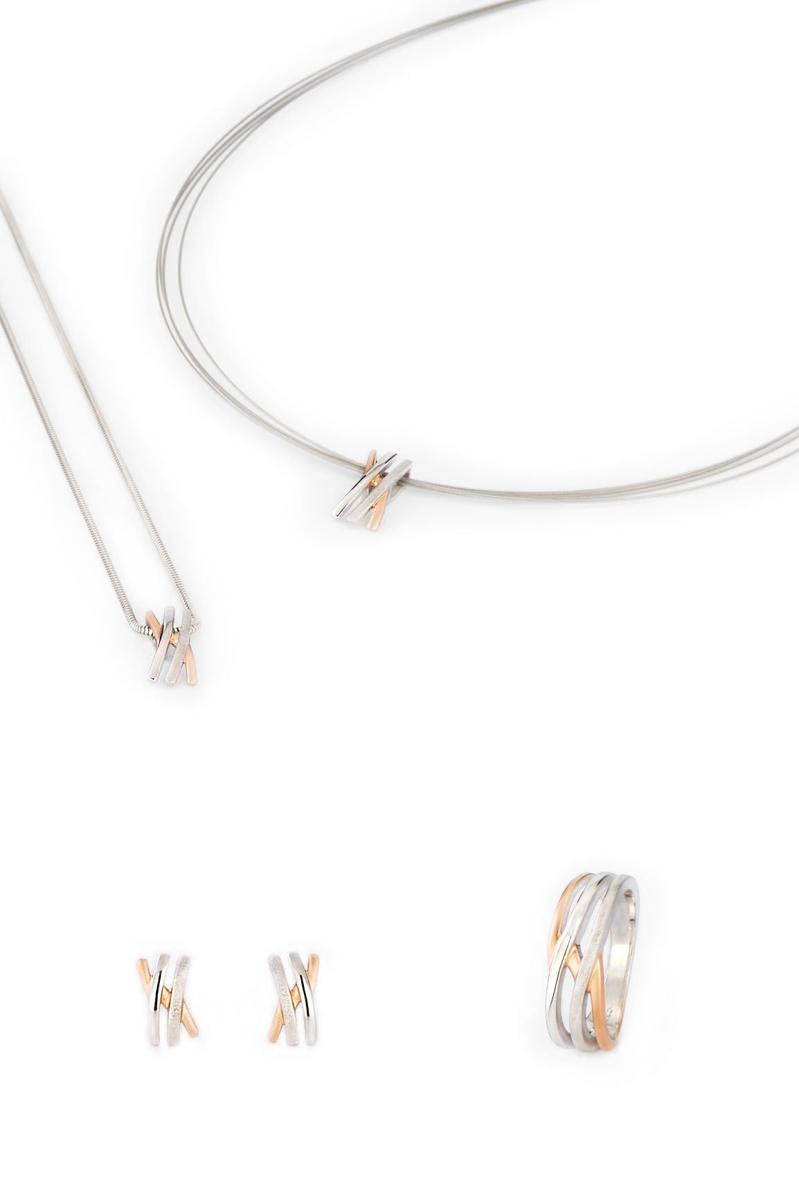 Yo Design Oorbellen Memo Rosé T0893-1