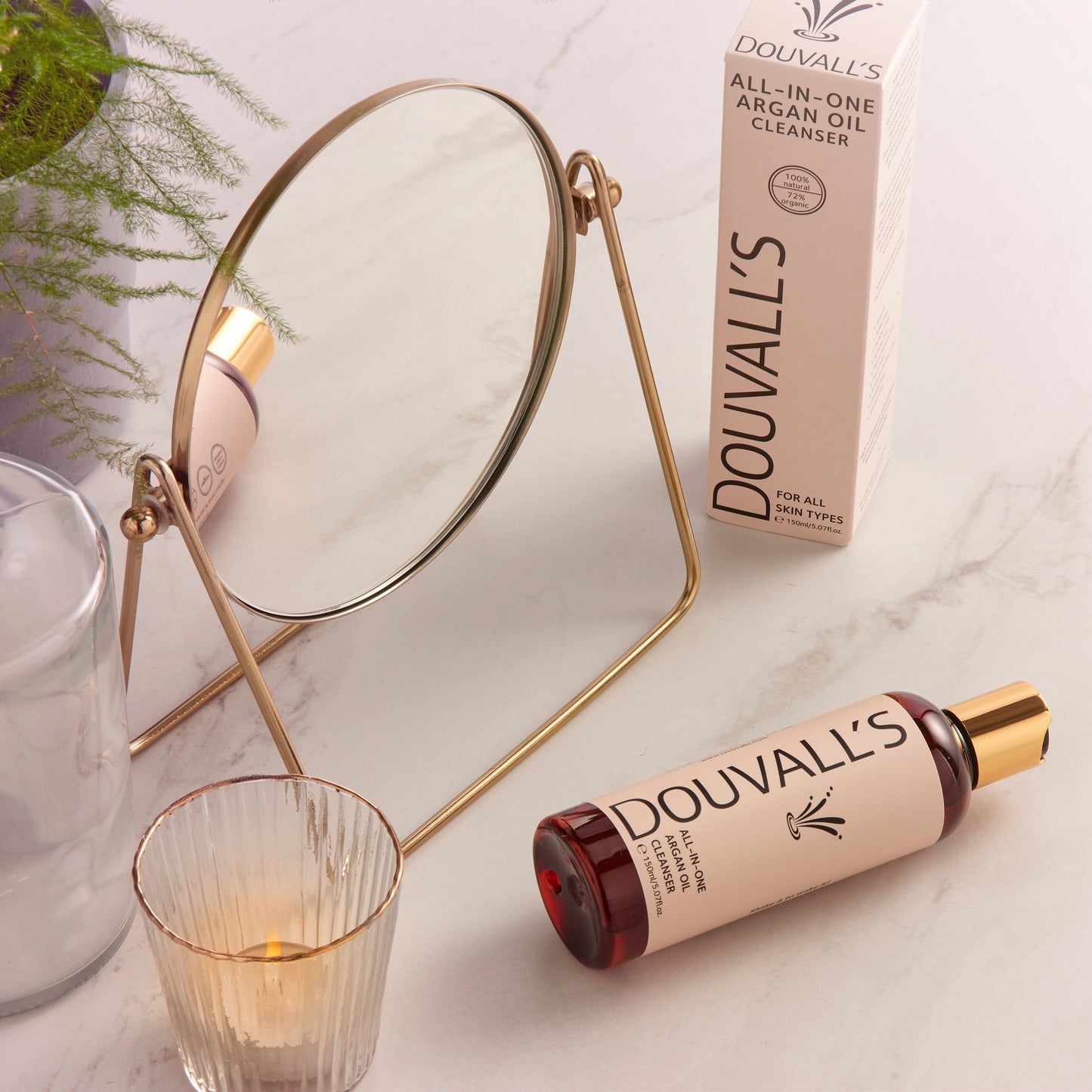 All-in-One Organic Argan Oil Cleanser 150ml | Deep Cleansing and makeup removing-4