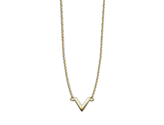 Ketting V Goldplated XN004G-0