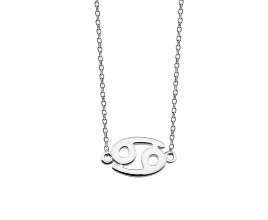 Kreeft Ketting Zilver Zodiac ZN007S-0